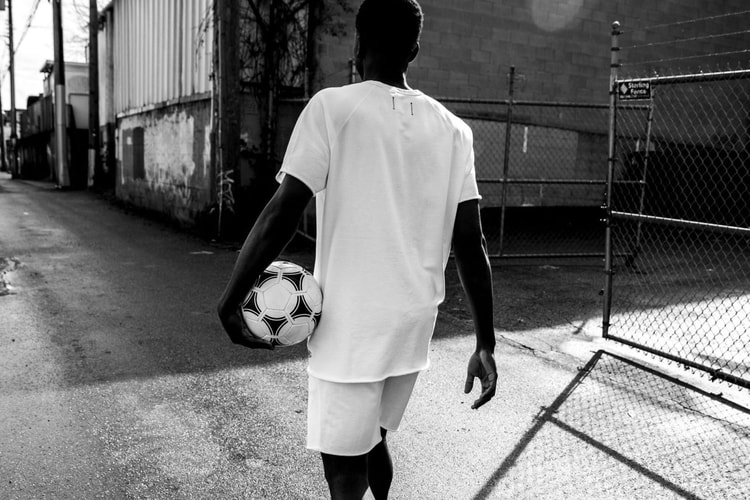 高品質スウェットで人気の Reigning Champ よりストリート サッカーをテーマにした最新コレクションが登場