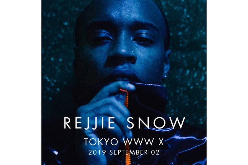 Rejjie Snow レジースノウ ラッパー 東京 wwwx 単独来日公演チケット 先行発売 スタート Live Nation Dear Annie