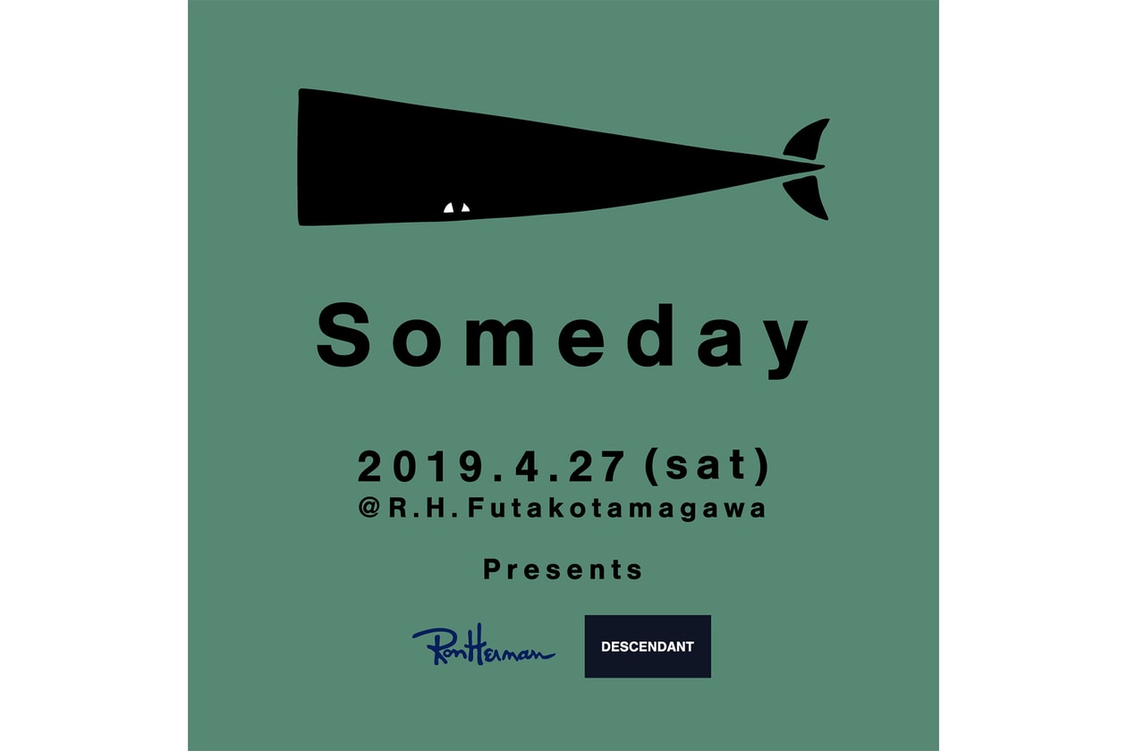 ロンハーマン ディセンダント 2019年春夏 新作 エクスクルーシブ アイテム Ron Herman DESCENDANT 