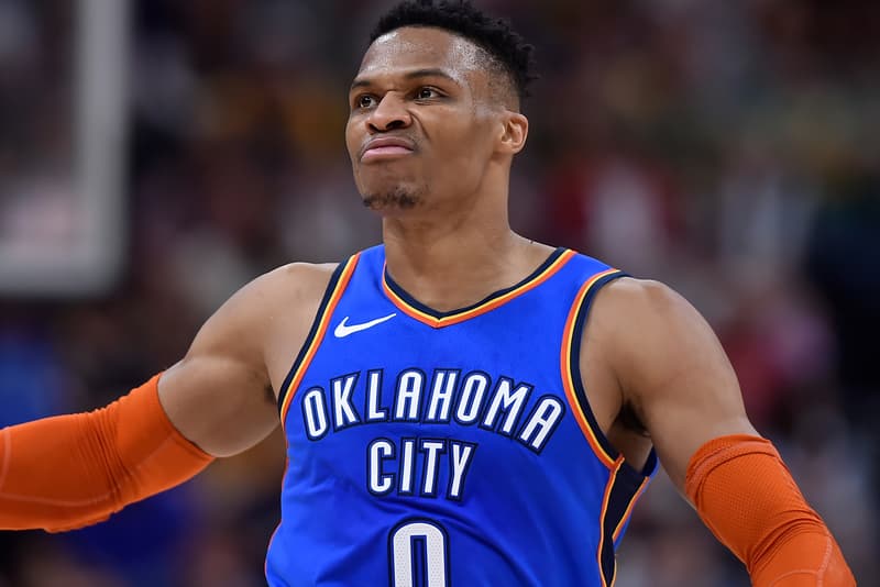 故ニプシー・ハッスルに捧ぐ NBA ラッセル・ウェストブルックの歴史的記録 Russell Westbrook Scores Second Ever 20-20-20 NBA History Nipsey Hussle NBA national basketball association Oklahoma City thunder okc