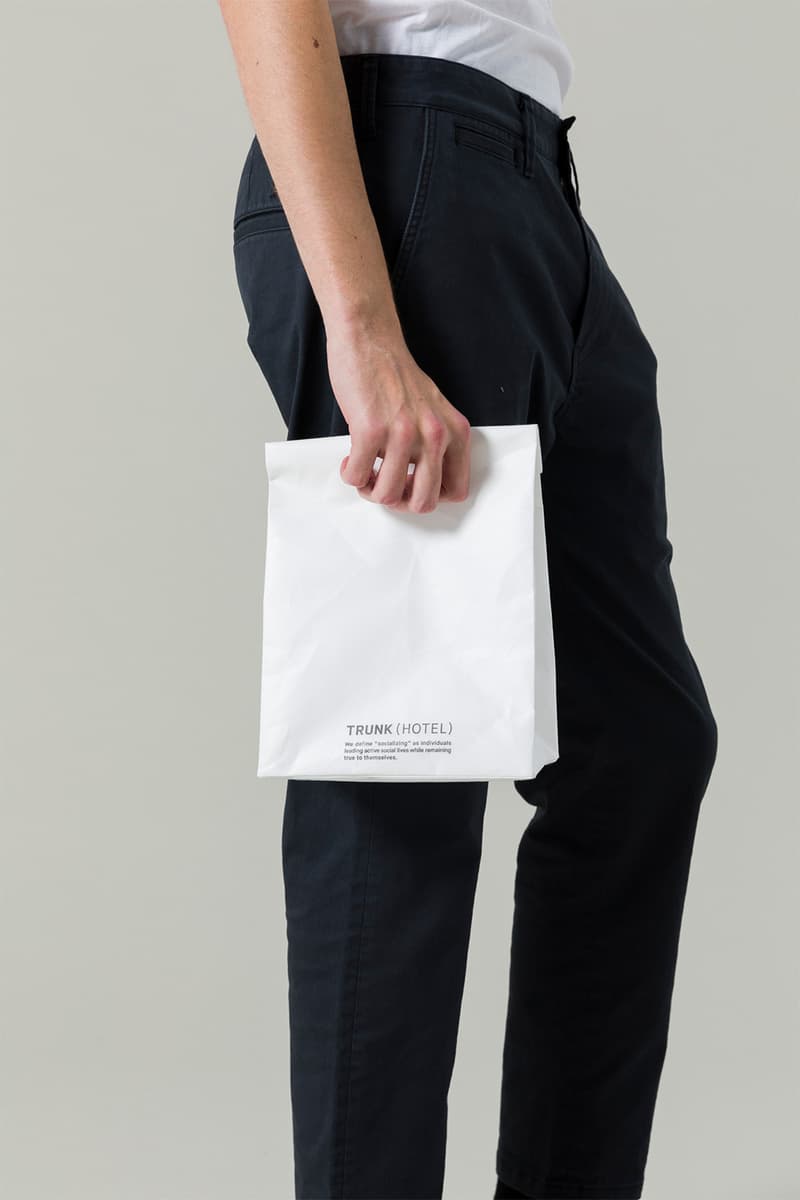 SIWA by DELUXE x TRUNK(HOTEL) 紙和 デラックス トランクホテル スーベニアバッグ 紙袋 バッグ コラボ