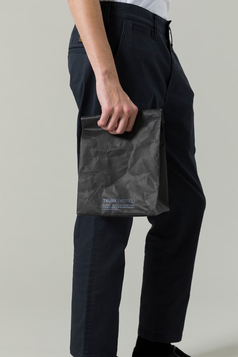 SIWA by DELUXE x TRUNK（HOTEL） 紙和 デラックス トランクホテル スーベニアバッグ 紙袋 バッグ コラボ 