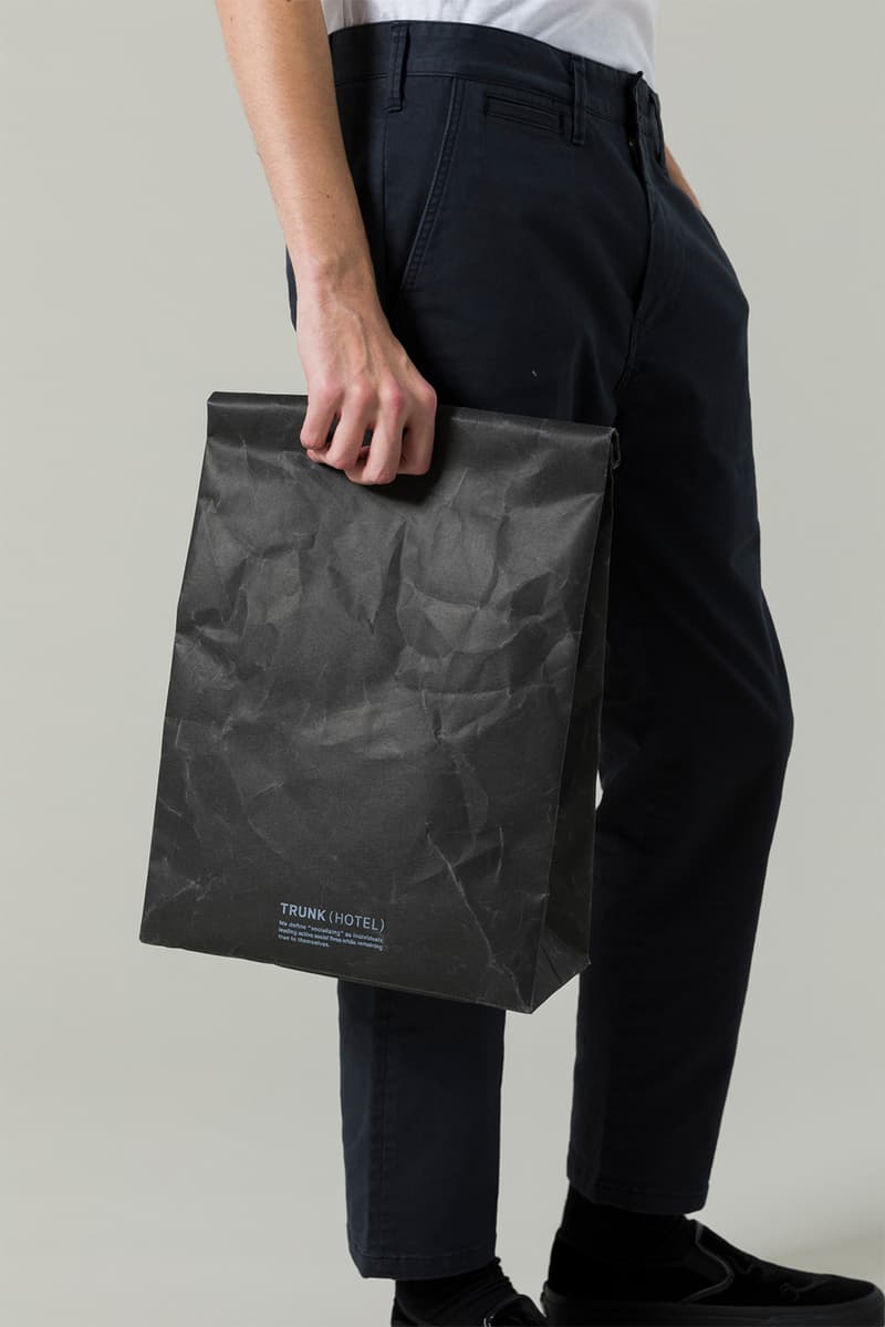 SIWA by DELUXE x TRUNK（HOTEL） 紙和 デラックス トランクホテル スーベニアバッグ 紙袋 バッグ コラボ 