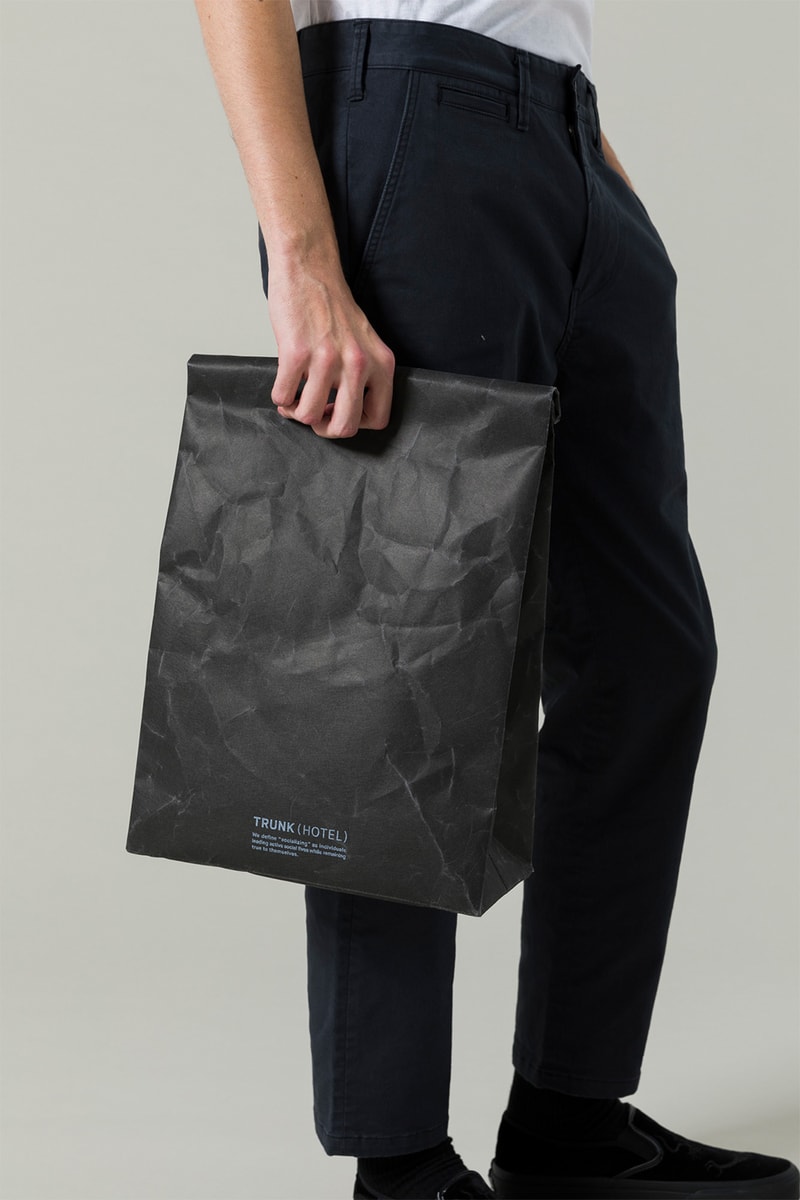 SIWA by DELUXE x TRUNK（HOTEL） 紙和 デラックス トランクホテル スーベニアバッグ 紙袋 バッグ コラボ 