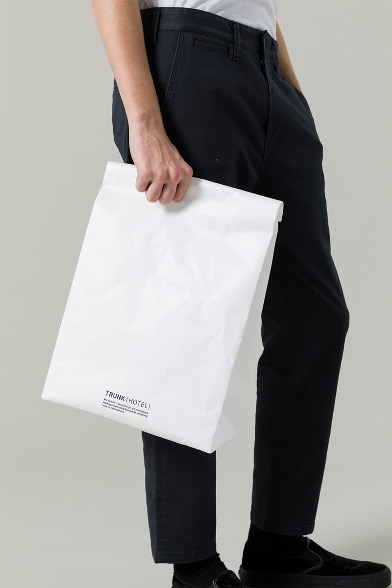 SIWA by DELUXE x TRUNK（HOTEL） 紙和 デラックス トランクホテル スーベニアバッグ 紙袋 バッグ コラボ 