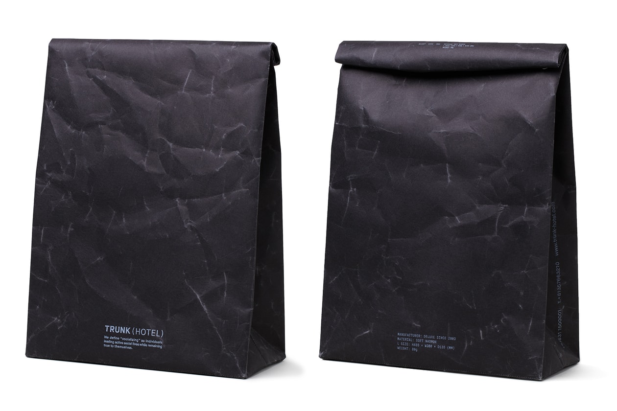 SIWA by DELUXE x TRUNK（HOTEL） 紙和 デラックス トランクホテル スーベニアバッグ 紙袋 バッグ コラボ 