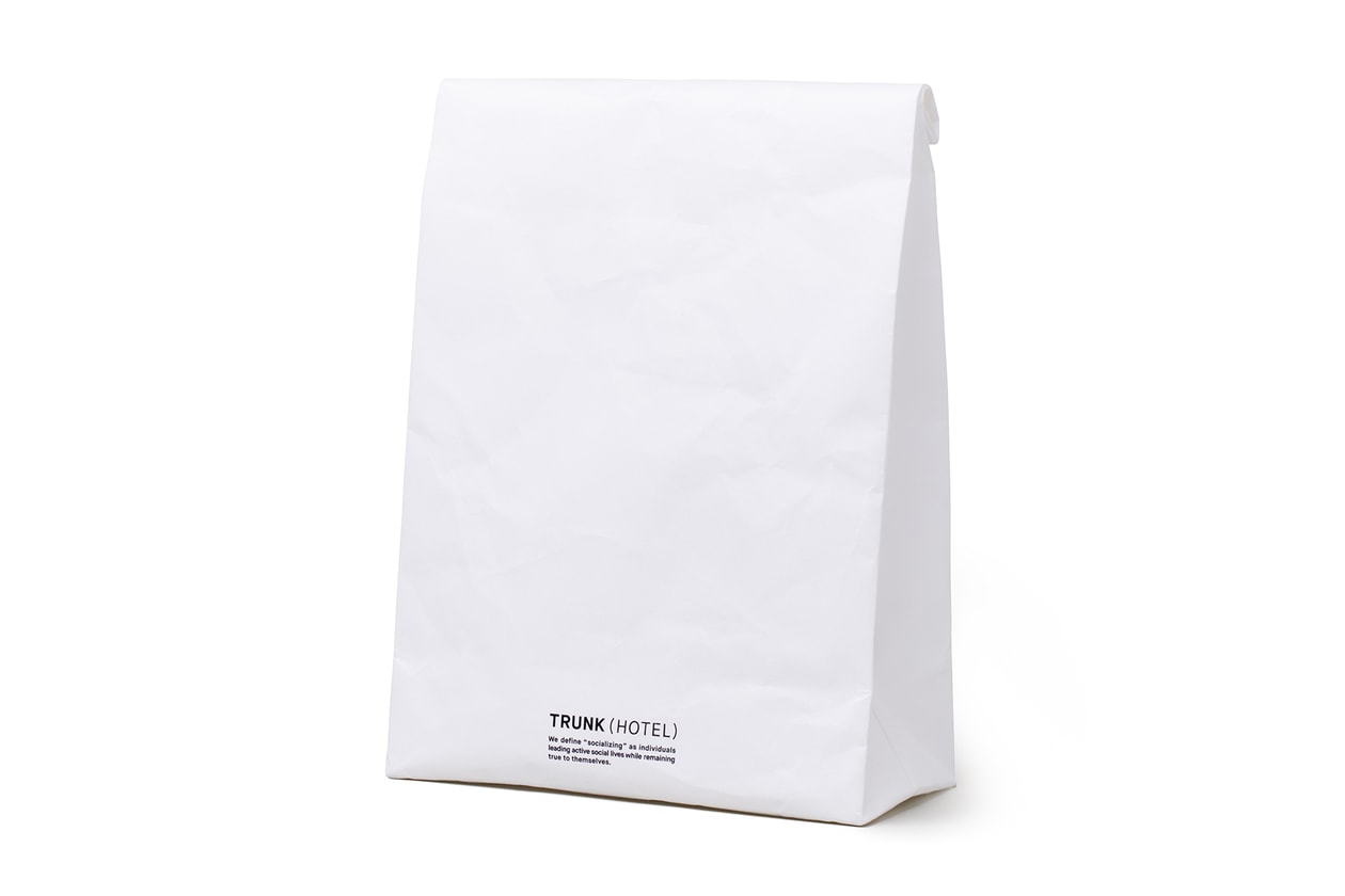 SIWA by DELUXE x TRUNK（HOTEL） 紙和 デラックス トランクホテル スーベニアバッグ 紙袋 バッグ コラボ 