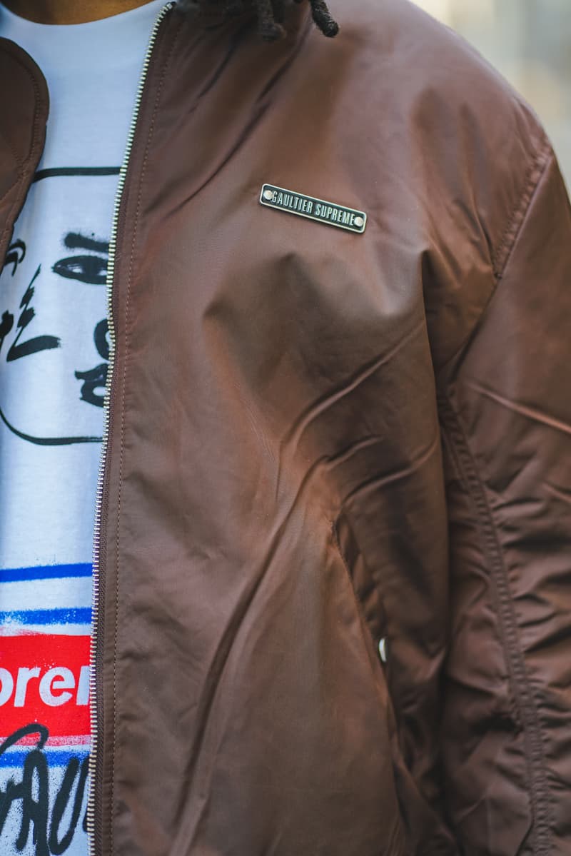 シュプリーム ジャン＝ポール・ゴルチエ Supreme Jean Paul Gaultier Collection SS19 Spring Summer 2019 Paris Street Photography Looks Drop Dates Structure Paris Shop Editorial Photoshoot