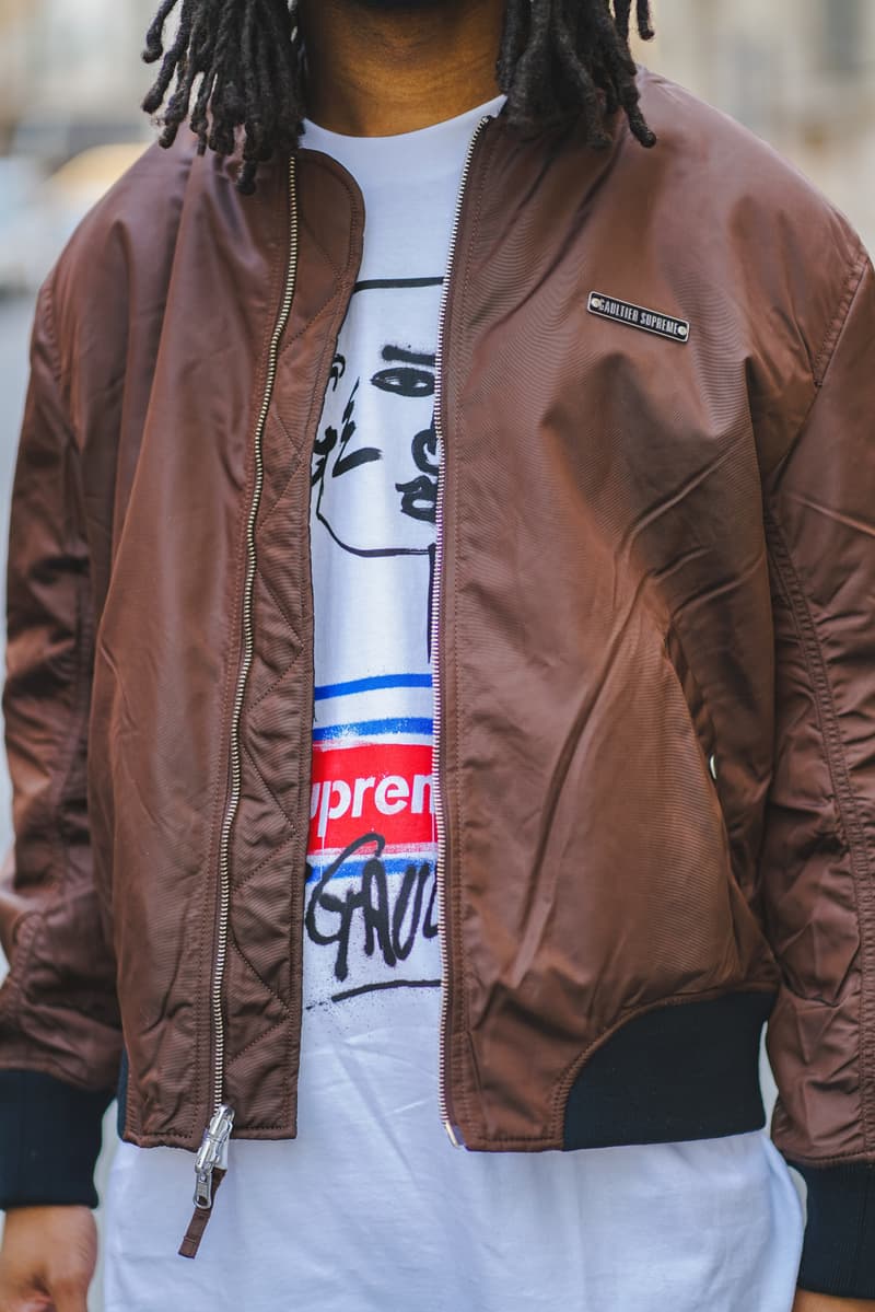 シュプリーム ジャン=ポール・ゴルチエ Supreme Jean Paul Gaultier Collection SS19 Spring Summer 2019 Paris Street Photography Looks Drop Dates Structure Paris Shop Editorial Photoshoot