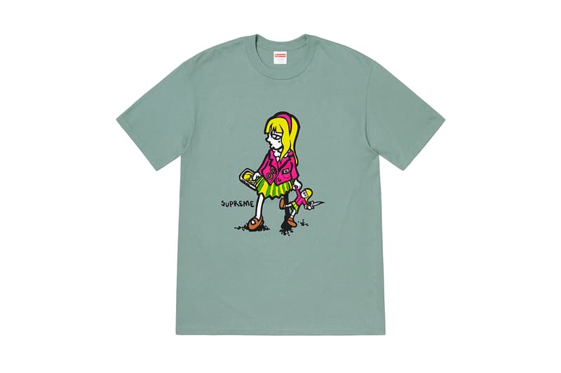 Supreme シュプリーム 2019年 春 シーズン 最新 Tシャツ コレクション サルバドール・ダリ 記憶の固執 溶けた時計 アンディ ハウエル
