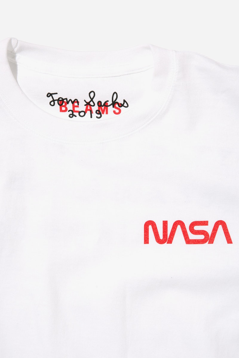 トムサックス　ビームス　原宿　東京　Tシャツ　コラボコレクション　コラボレーション　NASAチェア　Tom Sachs BEAMS Pop-up Space Artist Tokyo T-Shirt Collaboration Tokyo Opera City Art Gallery NASA SPACE PROGRAM Mars