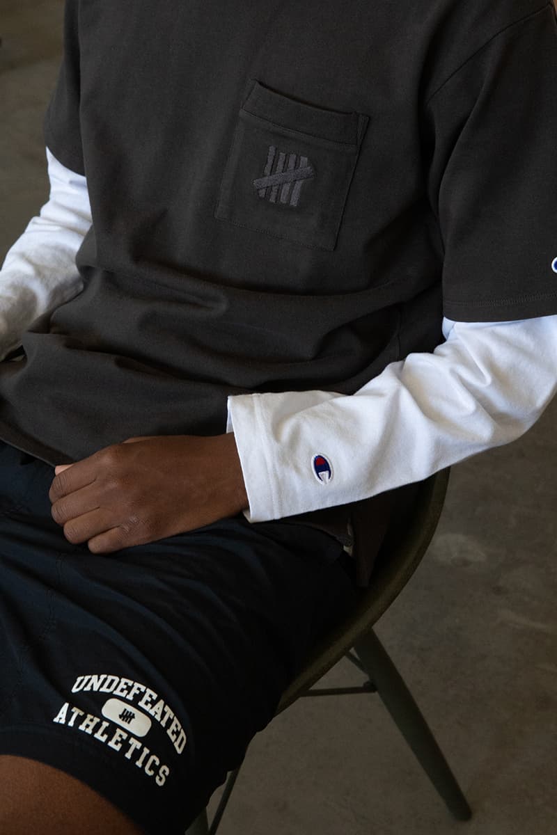 アンディフィーテッド チャンピオン UNDEFEATED Champion オンライン Tシャツ ショーツ