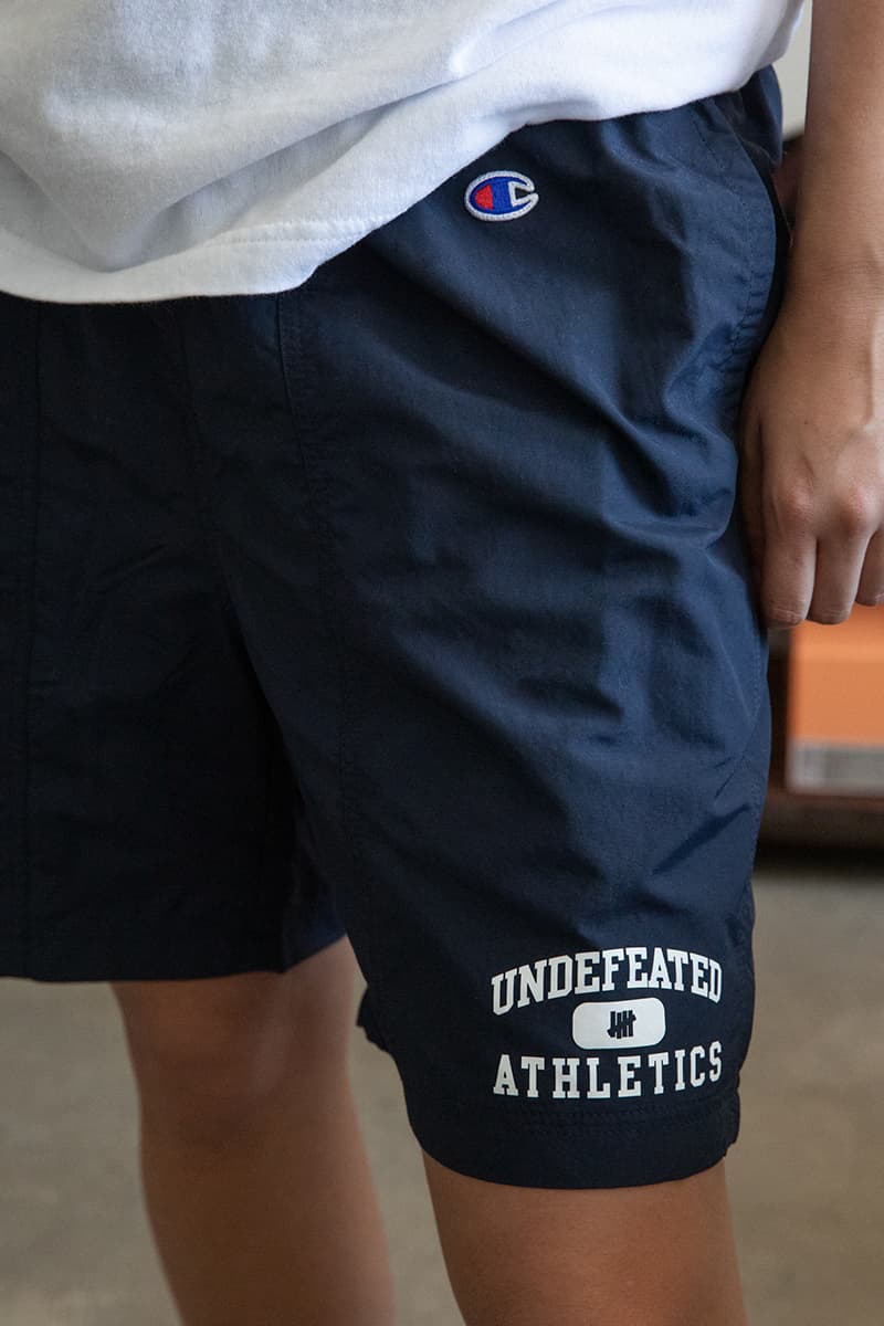 アンディフィーテッド チャンピオン UNDEFEATED Champion オンライン Tシャツ ショーツ