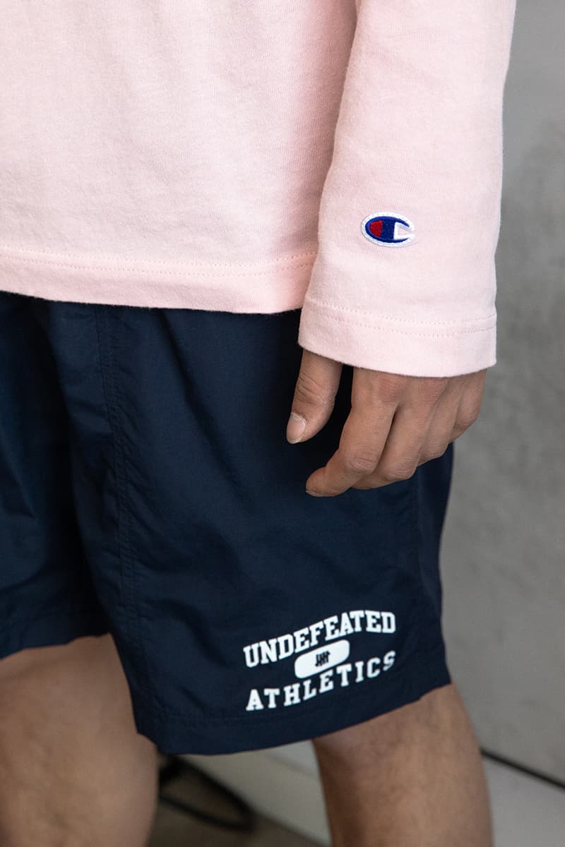 アンディフィーテッド チャンピオン UNDEFEATED Champion オンライン Tシャツ ショーツ