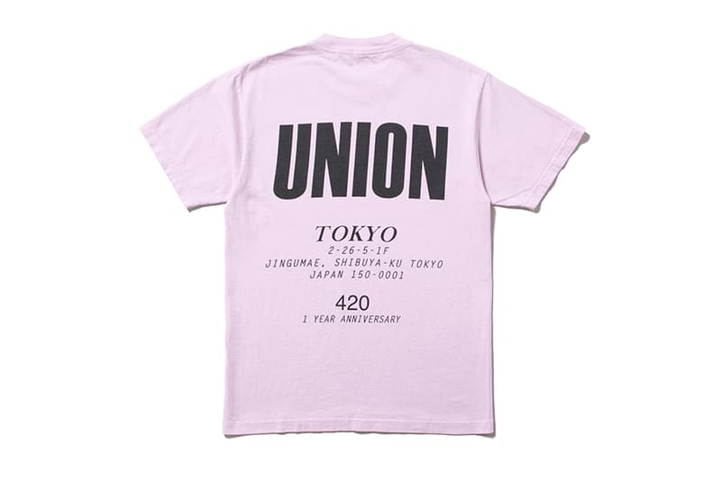 ユニオン トウキョウ UNION TOKYO ステューシー アンディフィーテッド ミスターグリーン Tシャツ パーカー Stussy Undefeated Mister Green Wasted Youth ウェイステッドユース