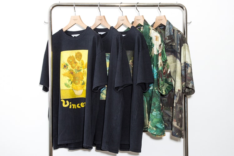 UNUSED x Van Gogh Museum によるアーティステックな別注アパレル計5型が誕生