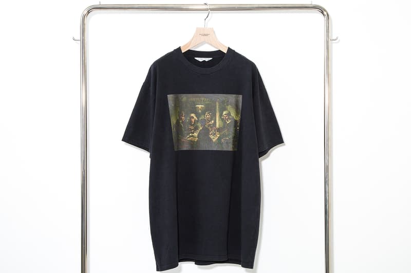 UNUSED アンユーズド ゴッホ Van Gogh Museum Tシャツ 開襟シャツ 作品 ひまわり 別注 アパレル 発売