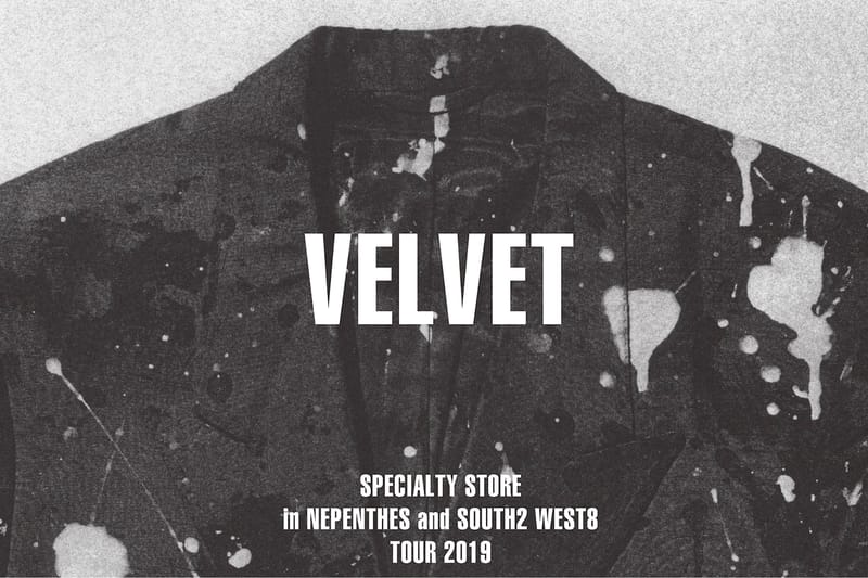 下北沢のヴィンテージショップ VELVET によるポップアップツアーが全国の NEPENTHES 系列店にて開催