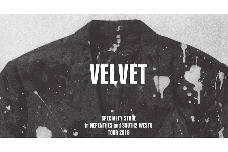 下北沢 ベルベット ヴィンテージショップ VELVET ポップアップ ツアー ネペンテス ニードルズ needles NEPENTHES 系列店 開催 
