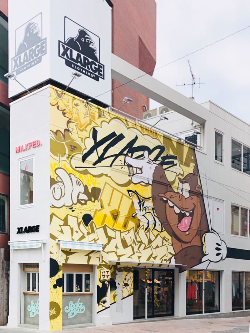 エクストララージ XLARGE 那覇 国際通り 沖縄 住所 ミルクフェド サイラス MILKFED. SODA BAR ソーダ・バー 営業時間