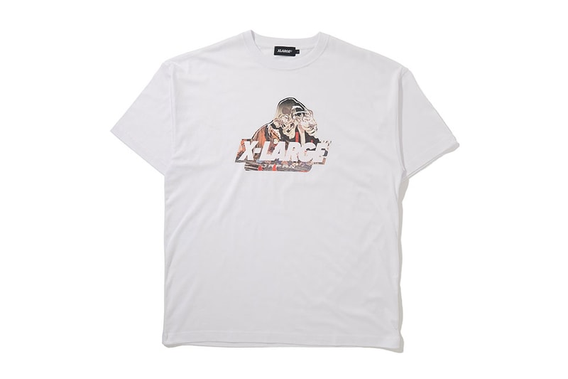 エクストララージ Tシャツ 浮世絵 歌川国芳 オンライン XLARGE 相馬の古内裏 東海道五十三対 桑名 船のり徳蔵の伝 其のまま地口 猫飼好五十三疋