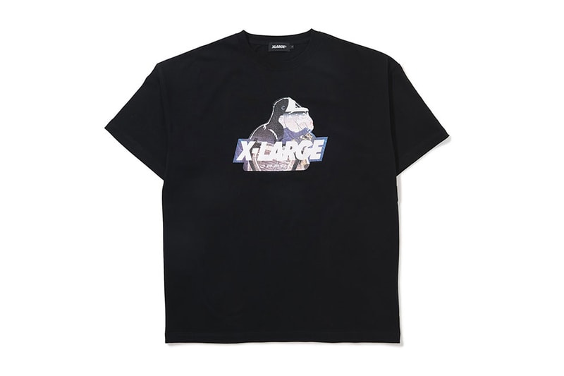 エクストララージ Tシャツ 浮世絵 歌川国芳 オンライン XLARGE 相馬の古内裏 東海道五十三対 桑名 船のり徳蔵の伝 其のまま地口 猫飼好五十三疋