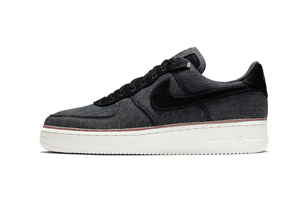デニム ナイキ　nike air force 1  エアフォース1 ブランド 3x1  Nike コラボ 発売 スニーカー 