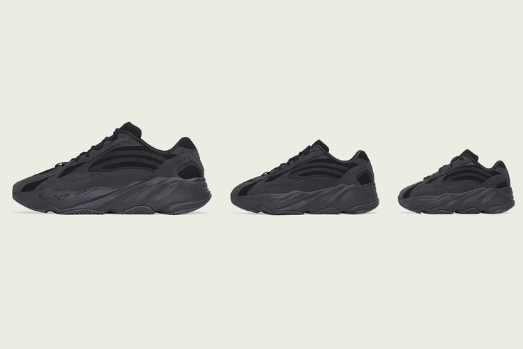 オールブラックデザインに仕上げられた YEEZY BOOST 700 V2 “Vanta” の日本公式発売情報が解禁