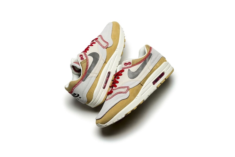 ナイキ エア マックス1 インサイドアウト nike air max 1 inside-out inside out裏表 逆 裏地 新作 発売 スニーカー モデル ビジュアル