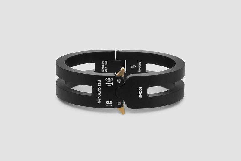 アリクス マシュー・ウィリアムス 1017 ALYX 9SM Rollercoaster Bracelets Matthew M Williams Spring Summer 2020 SS20 Collection Accessories Drop Pre-Release Information Official Look 