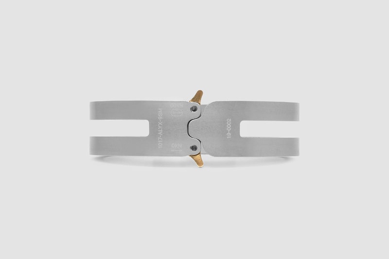 アリクス マシュー・ウィリアムス 1017 ALYX 9SM Rollercoaster Bracelets Matthew M Williams Spring Summer 2020 SS20 Collection Accessories Drop Pre-Release Information Official Look 