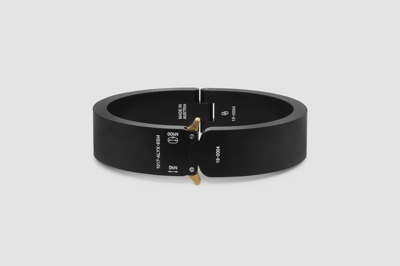 アリクス マシュー・ウィリアムス 1017 ALYX 9SM Rollercoaster Bracelets Matthew M Williams Spring Summer 2020 SS20 Collection Accessories Drop Pre-Release Information Official Look 