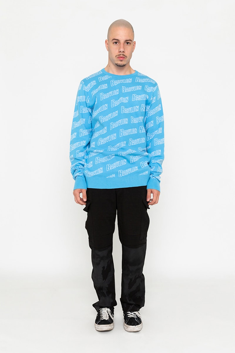 バビロンLA Babylon Spring/Summer 2019 Collection release info price date drop babylon la kosuke kawamura neighborhood nbhd  double layered flannels, all over woven crewnecks, half zip polar fleeces & waterproof snake print jacket