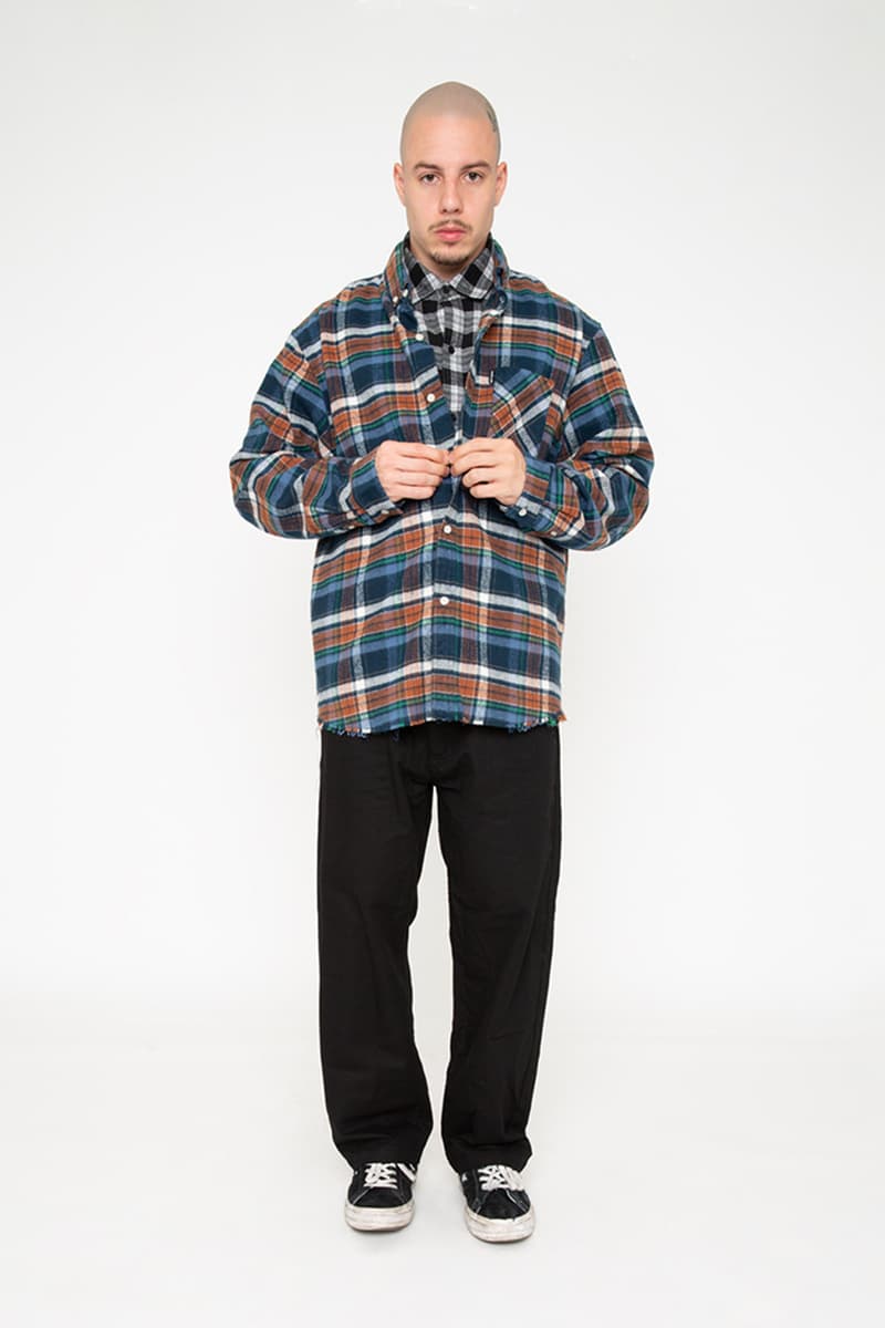 バビロンLA Babylon Spring/Summer 2019 Collection release info price date drop babylon la kosuke kawamura neighborhood nbhd double layered flannels, all over woven crewnecks, half zip polar fleeces & waterproof snake print jacket