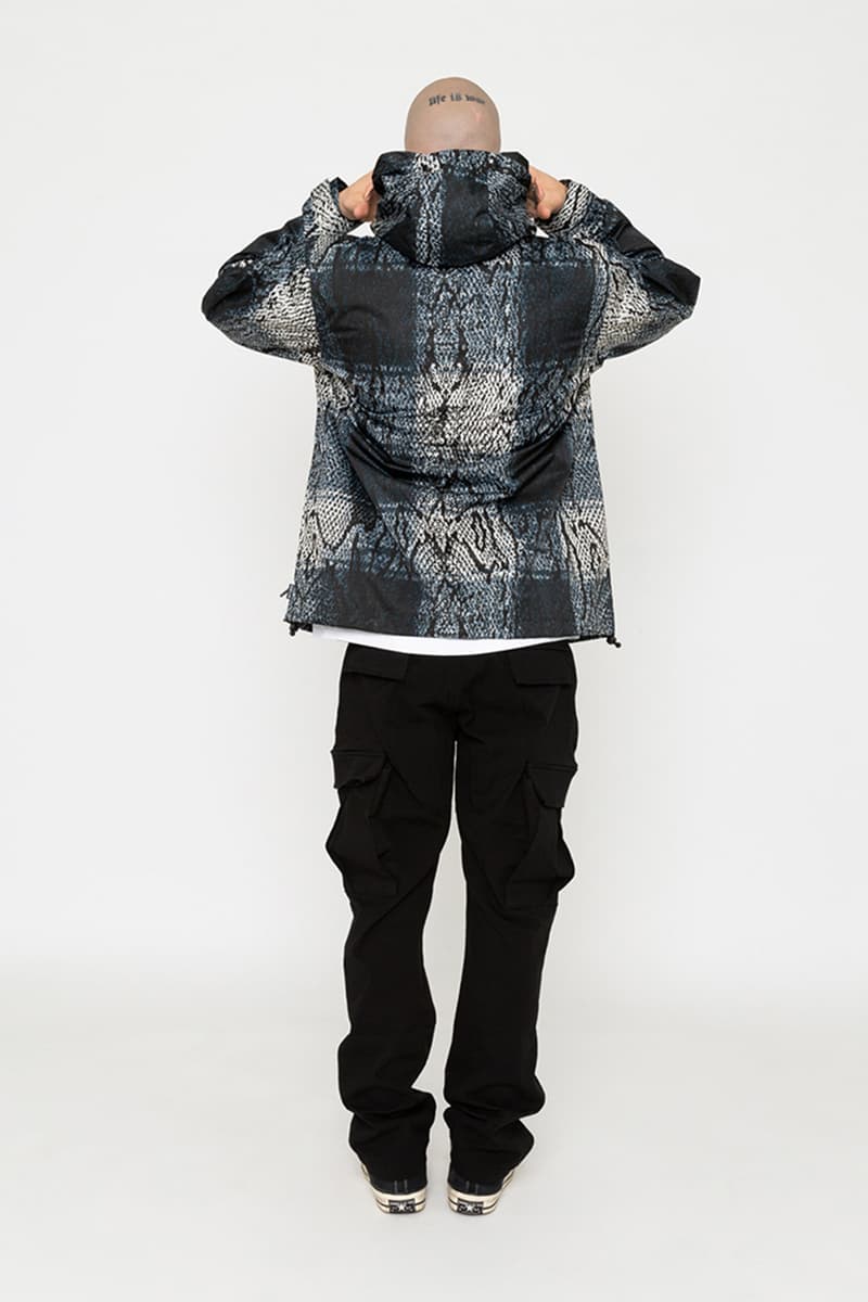 バビロンLA Babylon Spring/Summer 2019 Collection release info price date drop babylon la kosuke kawamura neighborhood nbhd double layered flannels, all over woven crewnecks, half zip polar fleeces & waterproof snake print jacket