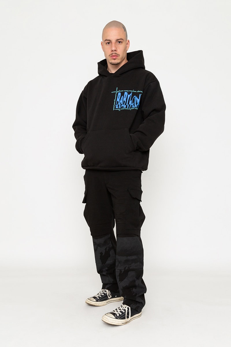 バビロンLA Babylon Spring/Summer 2019 Collection release info price date drop babylon la kosuke kawamura neighborhood nbhd  double layered flannels, all over woven crewnecks, half zip polar fleeces & waterproof snake print jacket