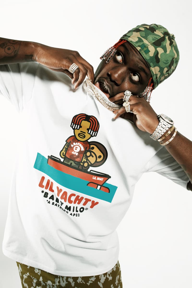 ベイプ エイプ リル・ヨッティ BAPE APE Lil Yachty Tシャツ パーカー オンライン