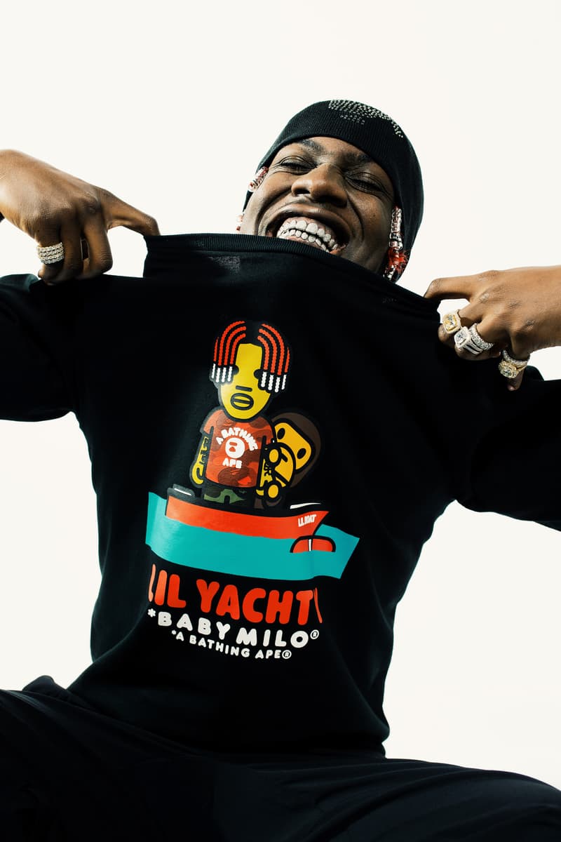 ベイプ エイプ リル・ヨッティ BAPE APE Lil Yachty Tシャツ パーカー オンライン