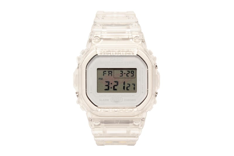 BEAMS x G-SHOCK の極限までスケルトンを追求した別注 DW-5600SK-1JF