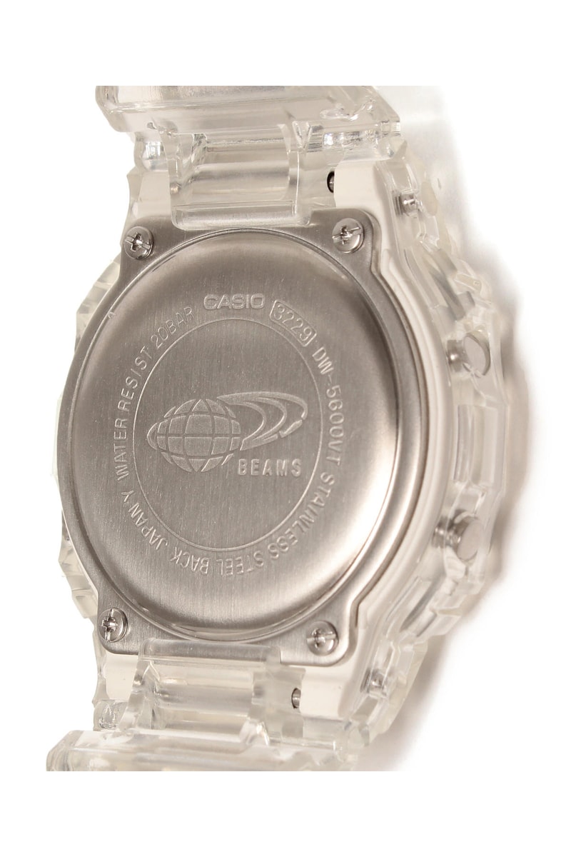 ビームス Gショック BEAMS G-SHOCK オンライン DW-5600 DW-5600SK-1JF コラボレーション 予約