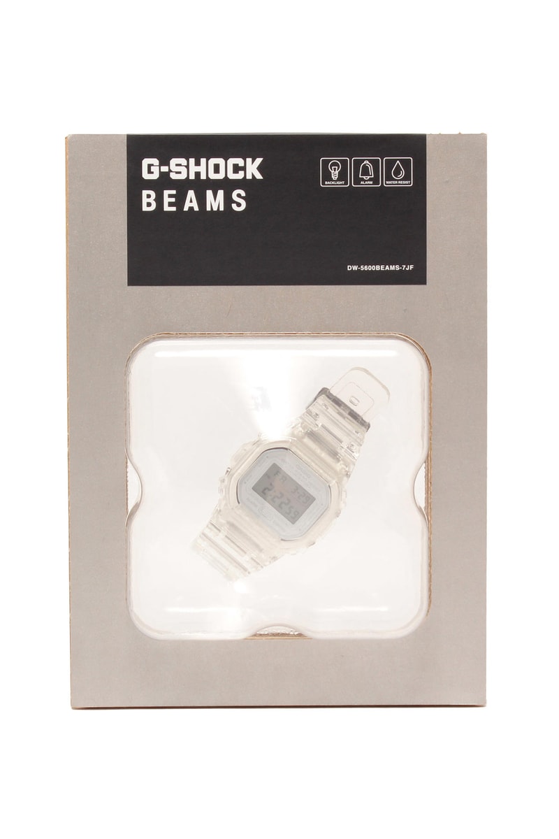 ビームス Gショック BEAMS G-SHOCK オンライン DW-5600 DW-5600SK-1JF コラボレーション 予約 