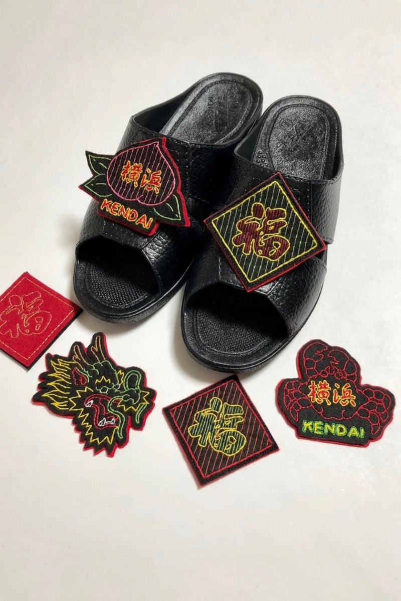 便所サンダル BENCH ベンサン kendai 刺繍 ビームス プラネット 横浜 タッセル オンライン 価格 取扱 販売 