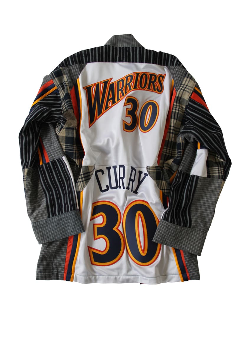 ドクターロマネリ ミッチェル&ネス Dr. Romanelli Custom Mitchell & Ness Boro Kimono patchwork jacket coat nba team logo jersey
