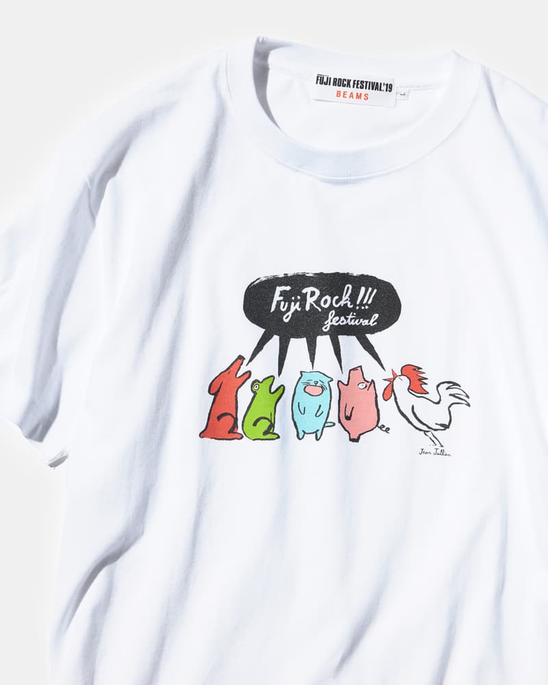 フジロック Tシャツ 2019 ビームス FUJI ROCK FESTIVAL ‘19 BEAMS オンライン たなかみさき セサミストリート F-LAGSTUF-F MA1LL フラグスタフ ユーン・ヒョプ Yoon Hyup Jean Jullien ジャン・ジュリアン The wonderful! design works