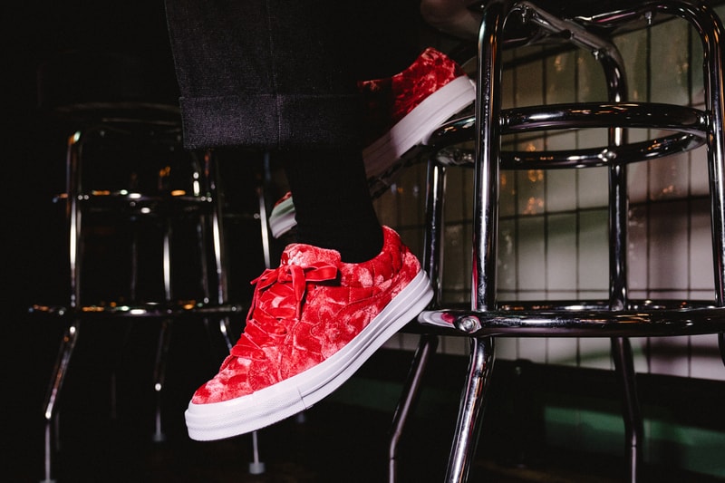 GOLF le FLEUR* Converse コンバース ゴルフ ラ フルール 新作スニーカー Quilted Velvet タイラーザクリエイター tyler the creator 