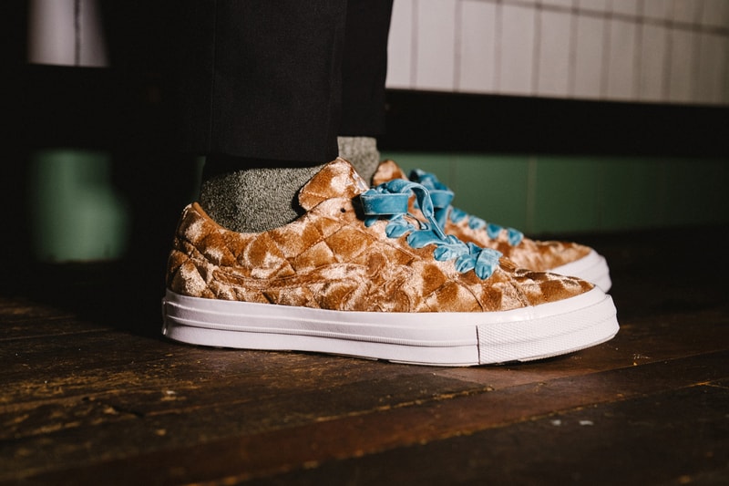 GOLF le FLEUR* Converse コンバース ゴルフ ラ フルール 新作スニーカー Quilted Velvet タイラーザクリエイター tyler the creator 