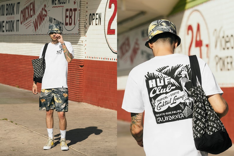 ハフ　HUF　2019年夏コレクション　ルックブック　ストリートウェア　スケート　　キース・ハフナゲル