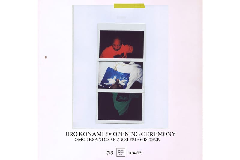 写真家の小浪次郎 x OPENING CEREMONY によるコラボアイテムが登場