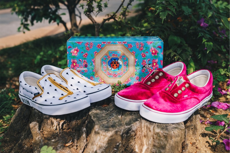 ジョジョの奇妙な冒険 x ヴァンズ Vans コラボスニーカー クローズアップ ブチャラティ ジョルノ