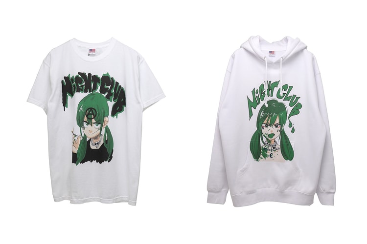 GR8 が Jun Inagawa とサンディエゴ発のアート/ファッション集団 Night Club のコラボプロダクトをローンチ